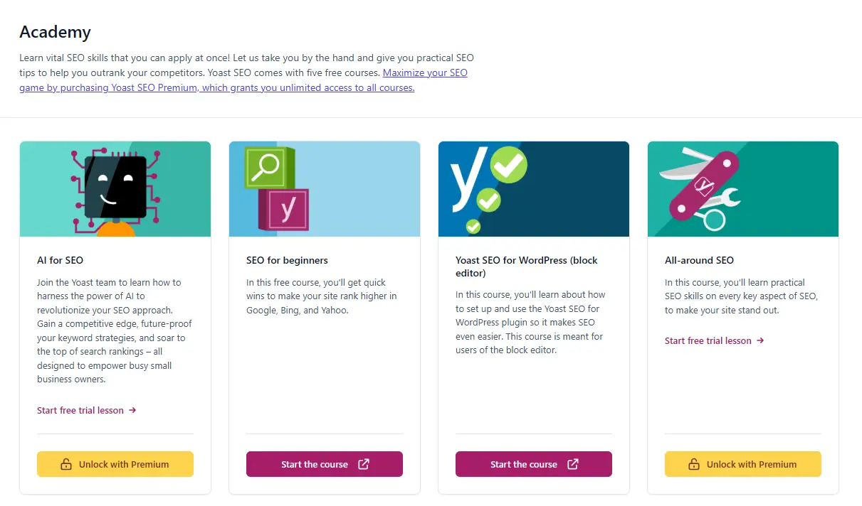yoast seo academy