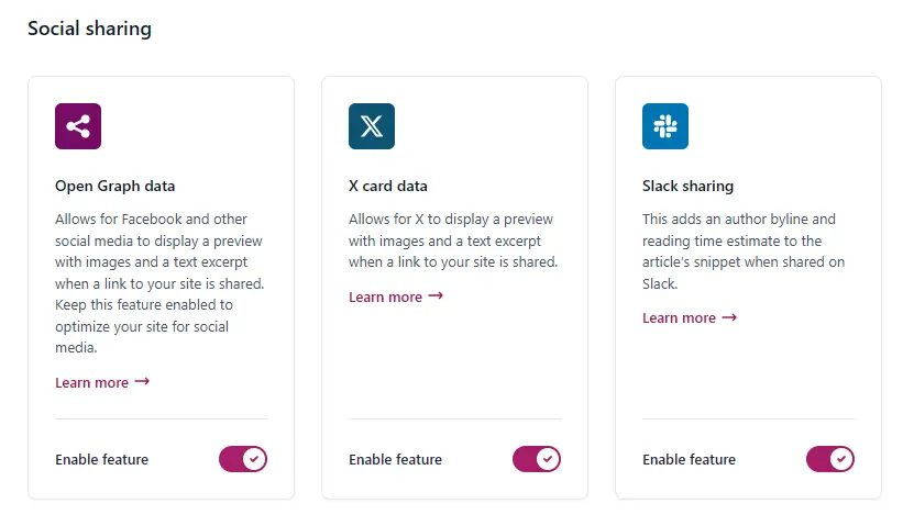 yoast social sharing