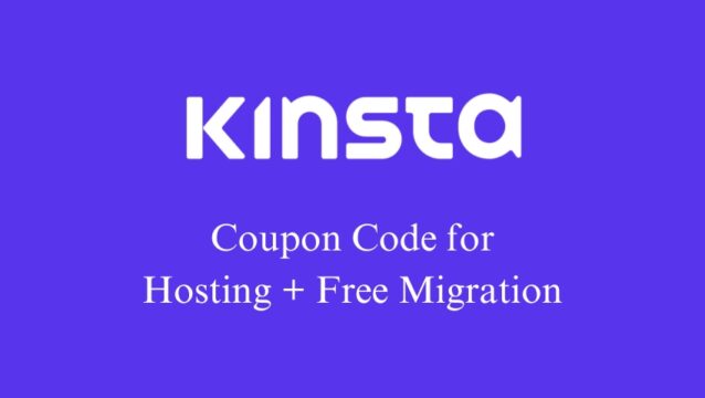 Kinsta Coupon