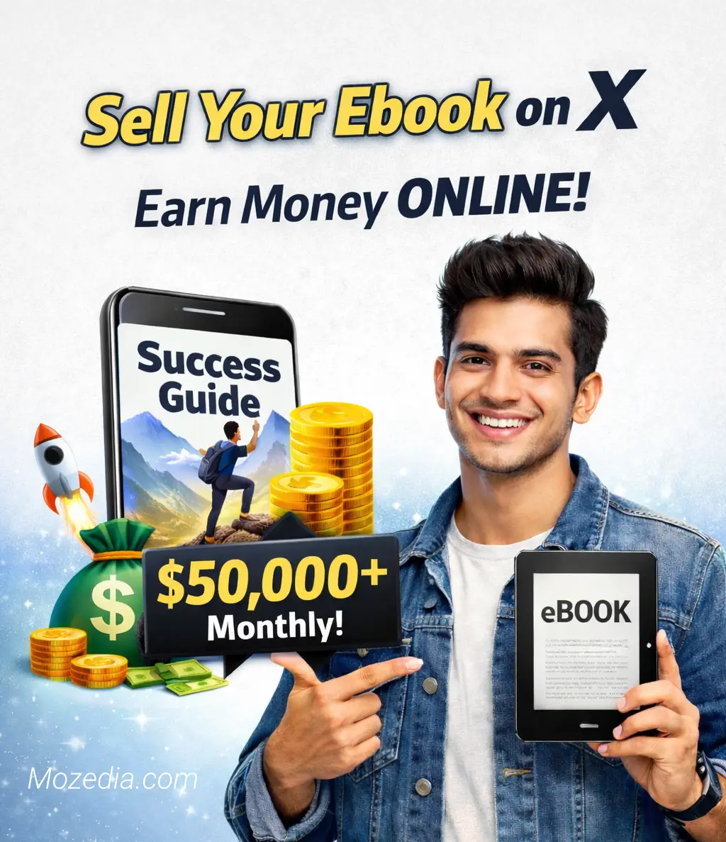 Sell Ebooks on X Twitter