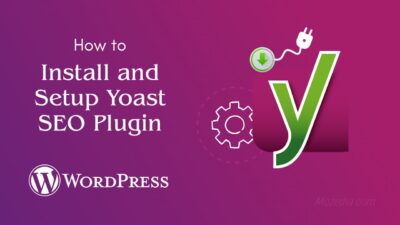 Install and Setup Yoast SEO Plugin in WordPress