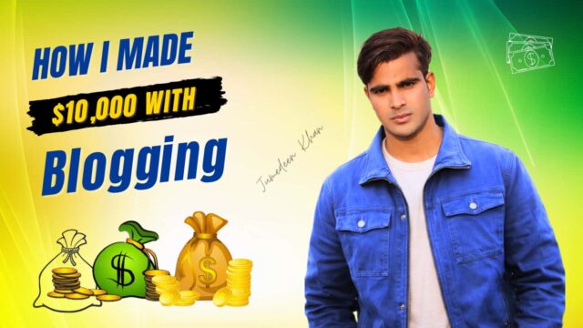 How I Made $10,000 with Blogging Despite AI