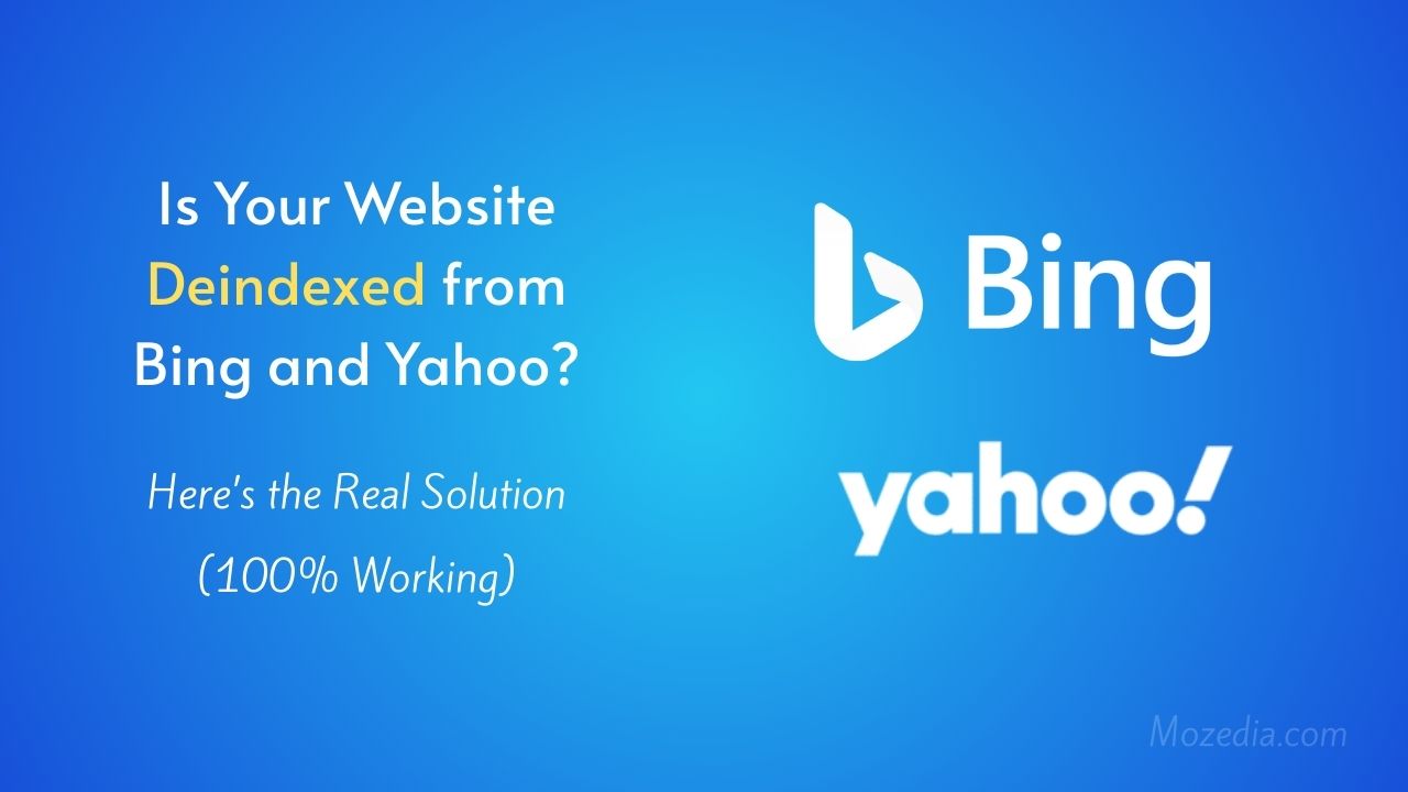Is Your Website Deindexed from Bing