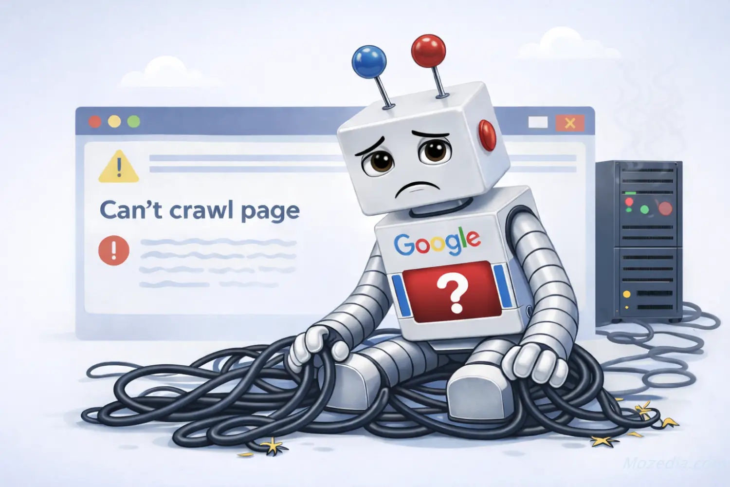 googlebot not able to crawl page