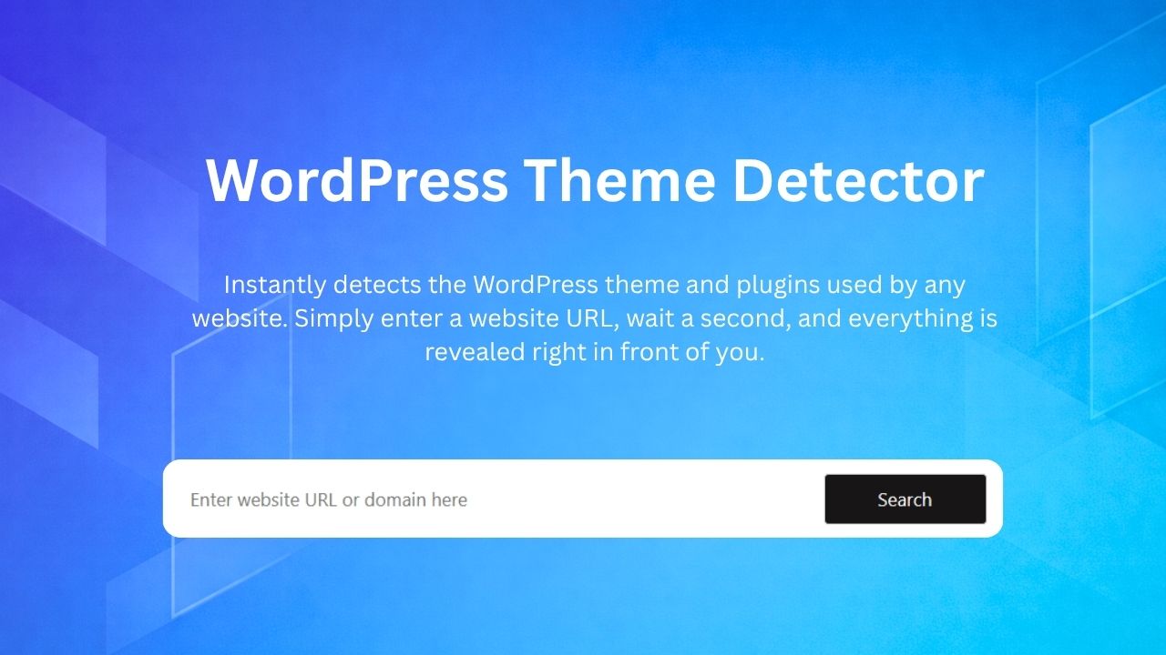 WP Theme Detector