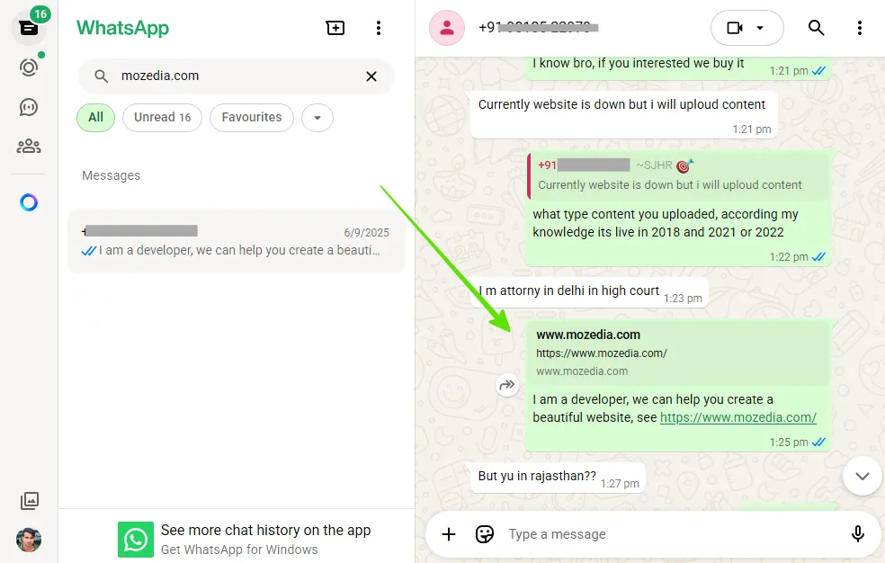 whatsapp traffic case study